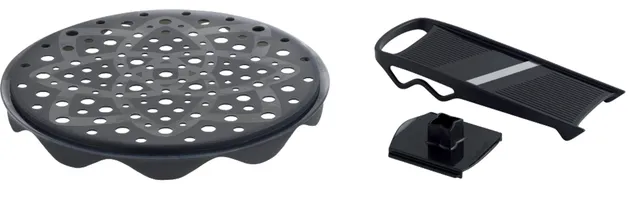 mastrad-topchips-set-produttore-di-chips-mandolina-vaschetta-per-chips-di-frutta image 1