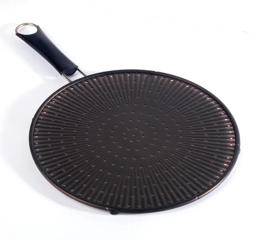 mastrad-paraschizzi-in-silicone-e-acciaio-inox-con-manico-termoresistente-copri- image 1