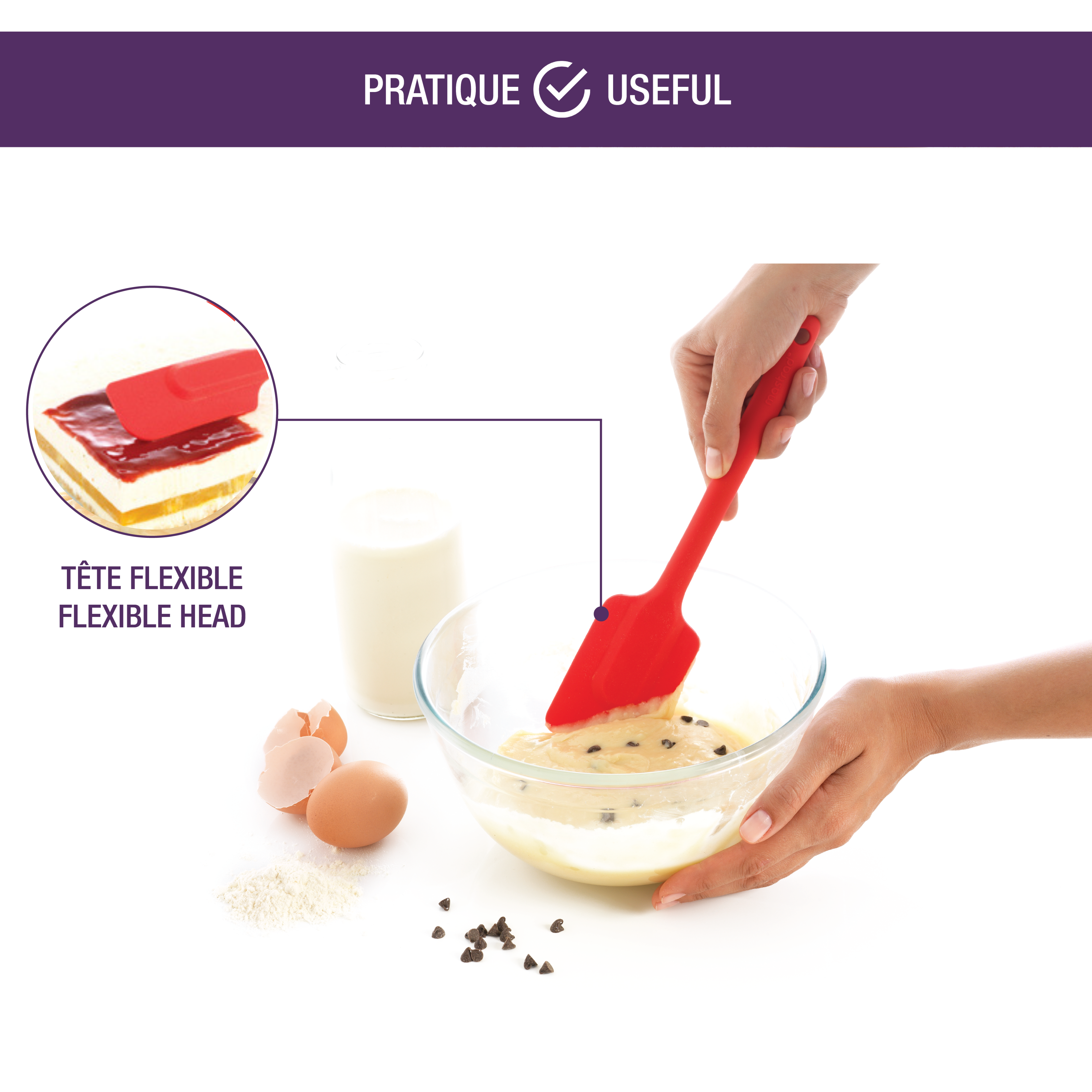 mastrad-all-silicone-slim-spatula-spatola-sottile-monoblocco-in-silicone-termore image 8