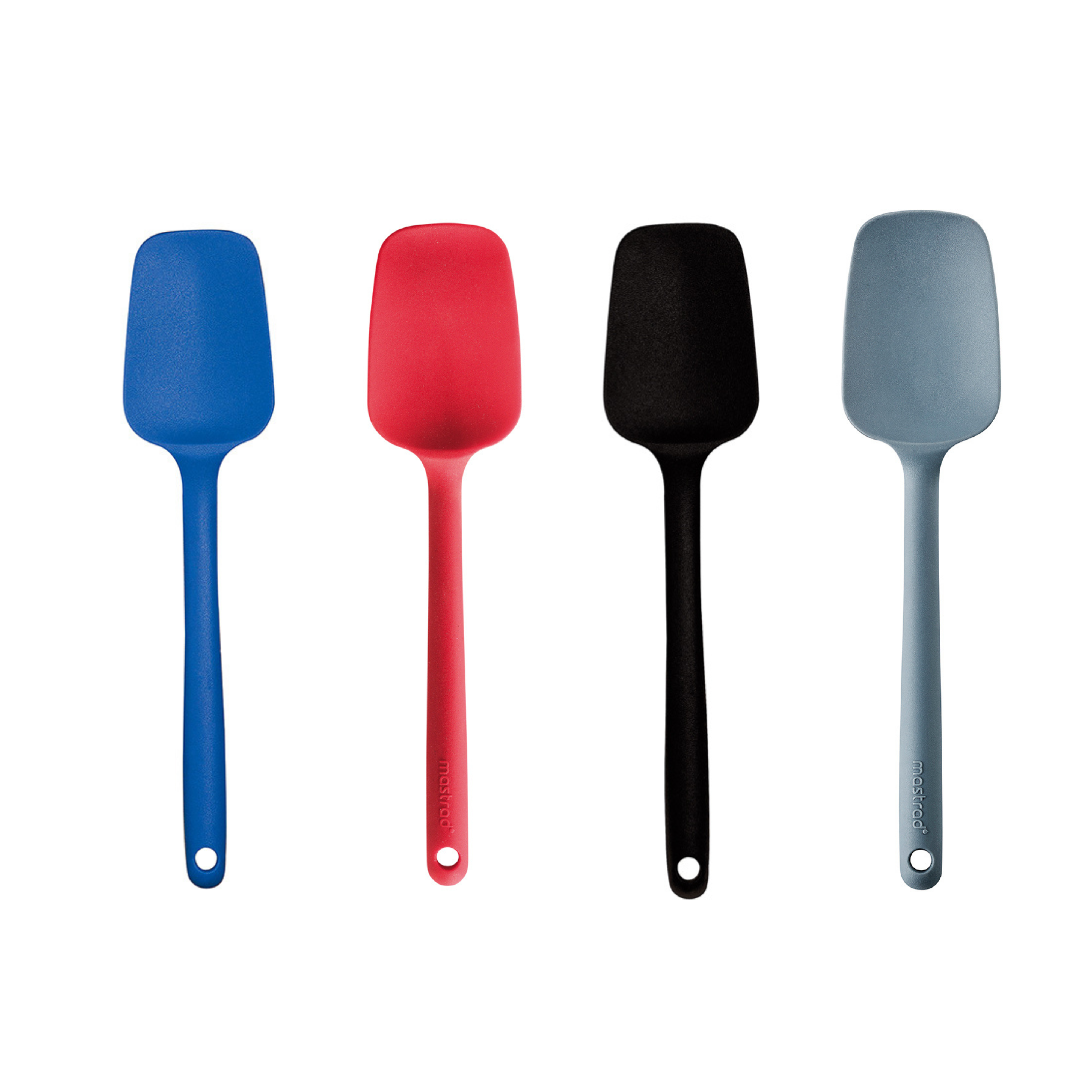 mastrad-cucchiaio-spatola-in-silicone-monoblocco-utensile-per-mescolare-e-raccog image 1