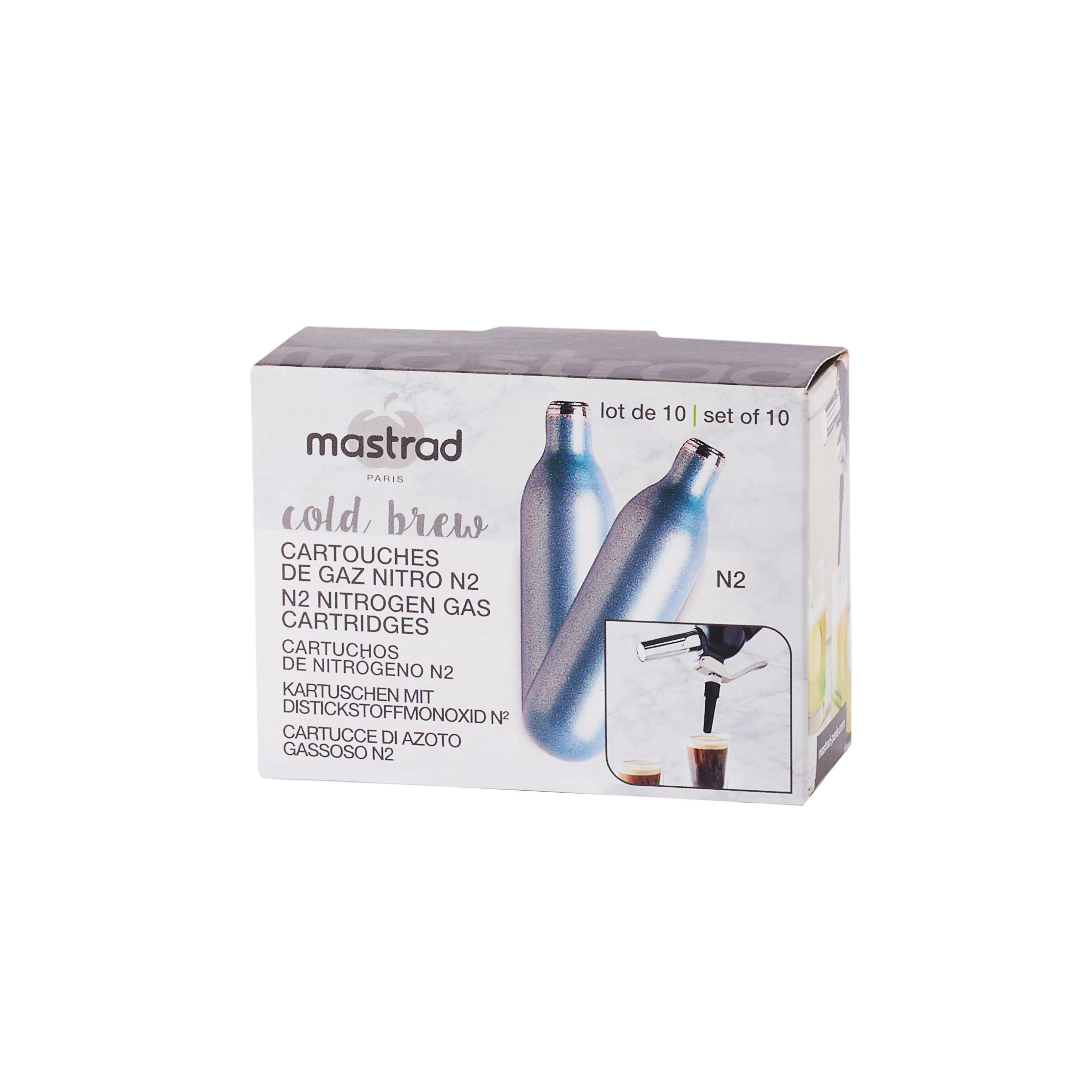 mastrad-cartucce-n-set-di-10-cartucce-di-azoto-per-cold-brew-e-sifoni image 6