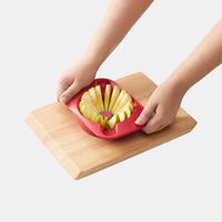 chef-n-16-slice-apple-corer-slicer-affettamele-e-scavezzacore-in-acciaio-a-16-fe image 4