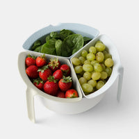 chef-n-3-in-1-prep-colander-scolapasta-tre-in-uno-con-ciotola image 4