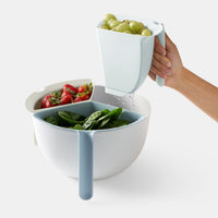 chef-n-3-in-1-prep-colander-scolapasta-tre-in-uno-con-ciotola image 3