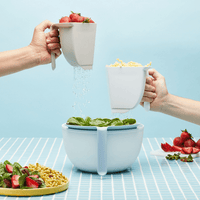 chef-n-3-in-1-prep-colander-scolapasta-tre-in-uno-con-ciotola image 2